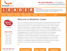 Tablet Screenshot of metabolicleader.com